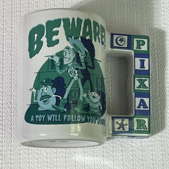 Disney PIXAR Toy Story Toys Tell No Tales 16oz Ceramic Mug White Multi NWT - Picture 9 of 14